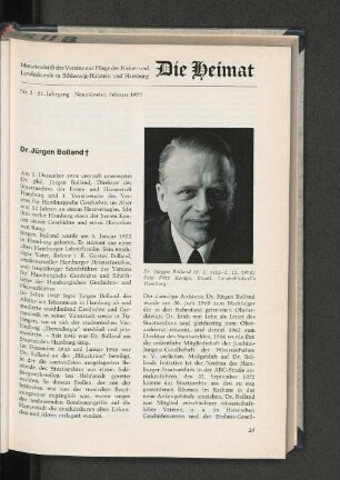 Dr. Jürgen Bolland