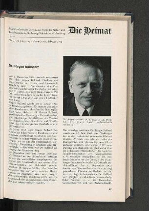 Dr. Jürgen Bolland
