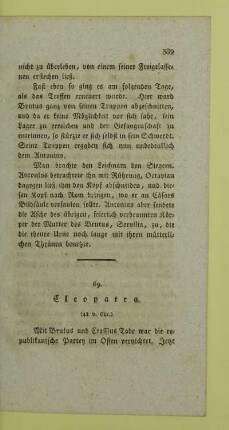 69. Cleopatra