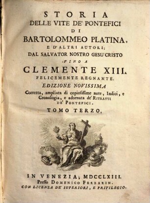 Storia Delle Vite De Pontefici, 3