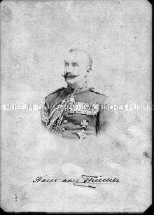 Porträt von General Hans von Thümen