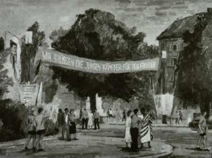 Robert-Koch-Platz bei den Weltfestspielen 1951