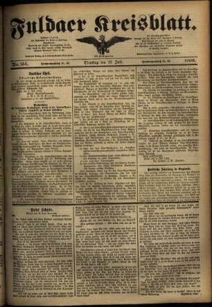 Ausgabe vom Dienstag, den 10. Juli 1906.