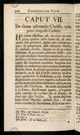 228-235, Caput VII
