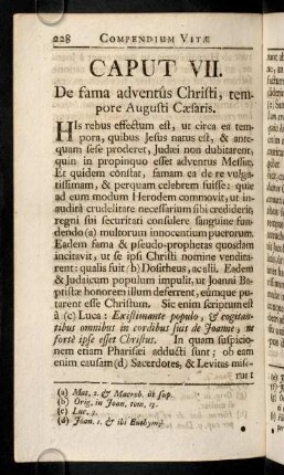 228-235, Caput VII