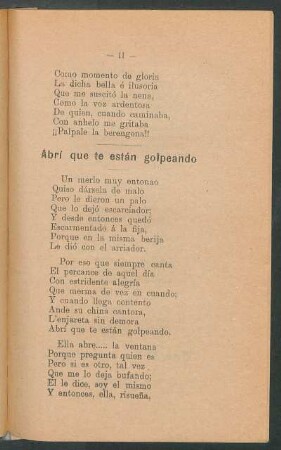 Abrí que te están golpeando