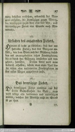 15. Ursachen des anhaltenden Fiebers