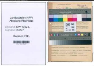 Entnazifizierung Otto Koerner , geb. 17.05.1904 (Amtmann)