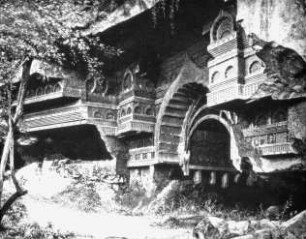 Kondani (Indien), Felsentempel