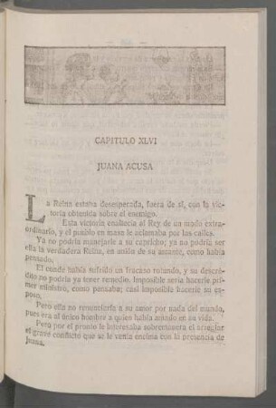 Capítulo XLVI - Juana acusa