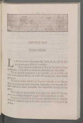 Capítulo XLVI - Juana acusa