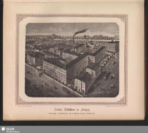 Julius Blüthner in Leipzig, Königl. Sächsische Hof-Pianoforte-Fabrik