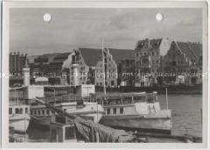 Stettin, Alte Speicher am Hafen