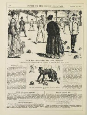 New and ingenious idea for croquet