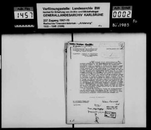 Wertheimer, Bernhard, Branntweinbrennerei Witwe in Bretten