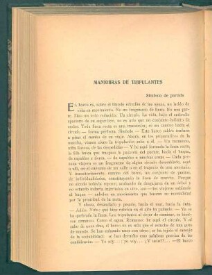 Maniobras de tripulantes