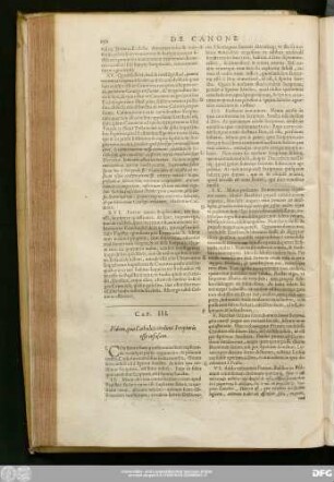 Cap. III. Fidem, qua Catholici credunt Scripturis esse infusam.