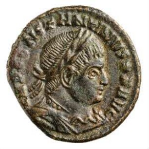 Münze, Follis, Aes 3, 314 - 315 n. Chr.