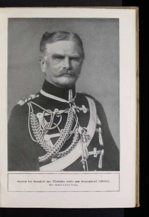 General der Kavallerie von Mackensen wurde zum Generaloberst befördert.