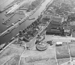 "Alter Strom" in Rostock-Warnemünde : Blickrichtung Südosten