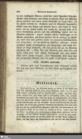 30. Gefrornes