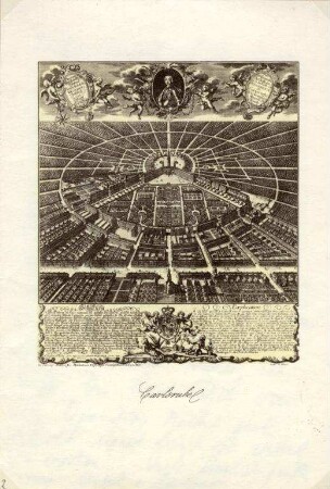 Postkartensammlung Weis mit Ansichten Karlsruhes. Stadtjubiläum 275 Jahre Karlsruhe