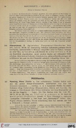 Militaria (Nr. 347)