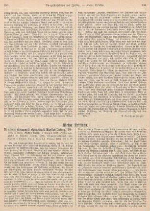 633-636 Kleine Kritiken