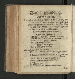 Zwote Handlung.