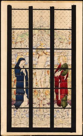 Fenster für den Dom, Merseburg: Fenster (Kruzifixdarstellung)
