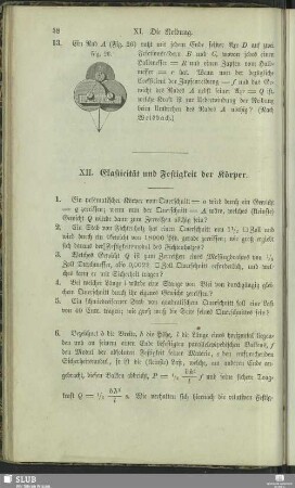 XII. Elasticität und Festigkeit der Körper