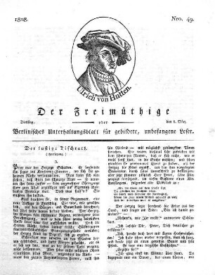 Nro. 49, Dienstag, den 8. März 1808