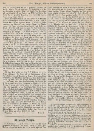 637-639 Literarische Notizen