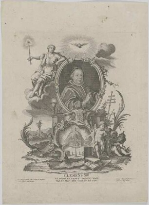 Bildnis von Papst Clemens XIII.