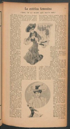 La estética femenina : ¿Cual es la mujer que gusta más?