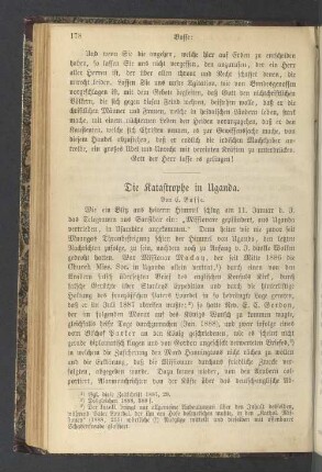 Die Katastrophe in Uganda