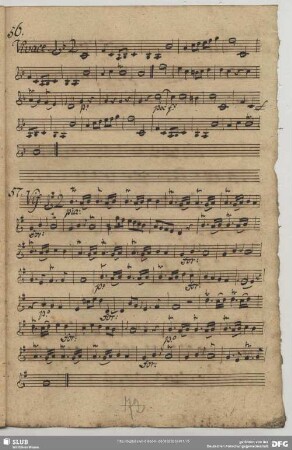 57. Anonymus, Stücke, G-Dur