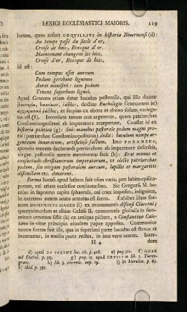 119-128, Apud Graecos etiam datur baculus pastoralis ...