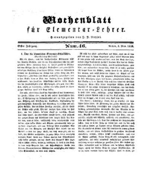 Über die sämmtlichen Elementar-Schulbücher : (Conferenz-Arbeit)