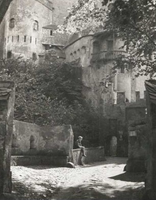 Schloss Rochsburg. Eingang