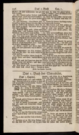 296-325, Das 1. Buch der Maccabäer.