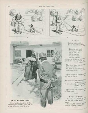 "Das verkannte Aportl" "In der Sommerfrische"