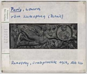 Paris, Louvre: Römischer Sarkophag, Detail
