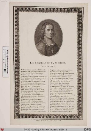 Bildnis François de Salignac de la Mothe- Fénelon