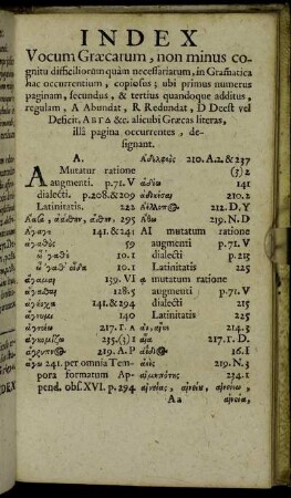 Index Vocum Græcarum [...]