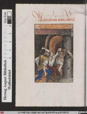 Geißelung Christi.