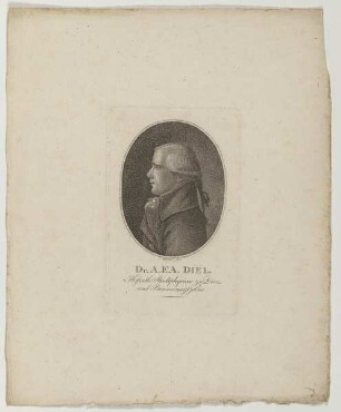 Bildnis des August Friedrich Adrian Diel