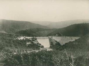 Urfttalsperre bei Gemünd (Eifel), Deutschland, 1900