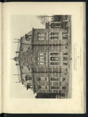 Wohnhaus in Heilbronn. Architekt Regierungsbaumeister Moosbrugger, daselbst