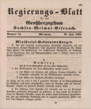 Nr. 16 : 28. Juni 1855